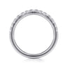14K White Gold Diamond Matching Wedding Band - 0.4 ct