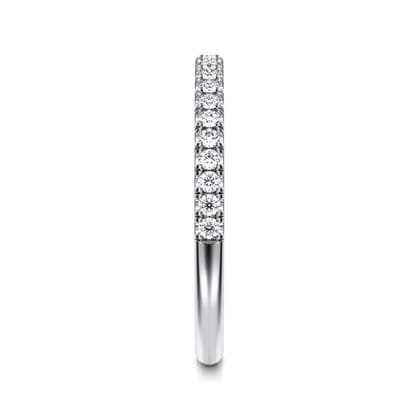 14K White Gold Diamond Matching Wedding Band