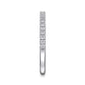 14K White Gold Diamond Matching Wedding Band - 0.22 ct