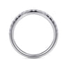 14K White Gold Diamond Matching Wedding Band - 0.35 ct