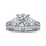 14K White Gold Diamond Matching Wedding Band - 0.3 ct