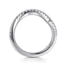 14K White Gold Diamond Matching Wedding Band - 0.25 ct