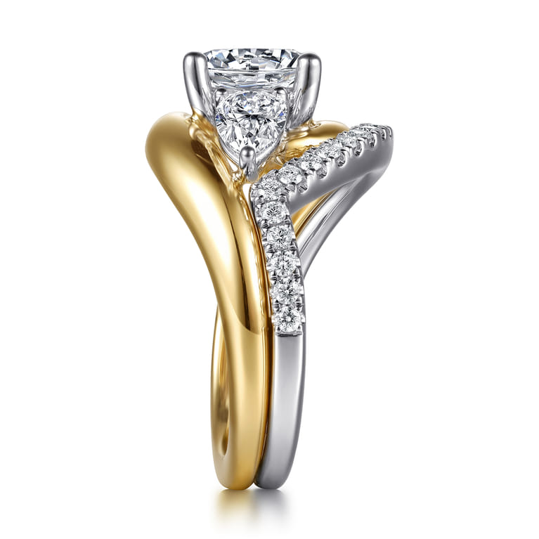 14K White Gold Diamond Matching Wedding Band - 0.25 ct - Shot 5