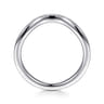 14K White Gold Diamond Matching Wedding Band - 0.11 ct