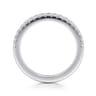 14K White Gold Diamond Matching Wedding Band - 0.3 ct