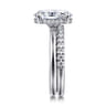 14K White Gold Diamond Matching Wedding Band - 0.3 ct
