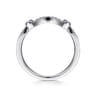 14K White Gold Diamond Matching Wedding Band - 0.11 ct