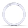 14K White Gold Diamond Matching Wedding Band - 0.18 ct