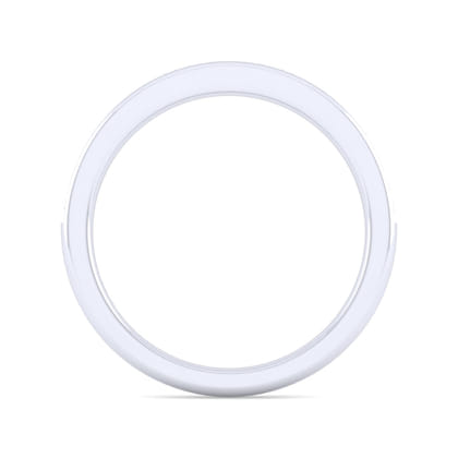 14K White Gold Diamond Matching Wedding Band