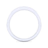 14K White Gold Diamond Matching Wedding Band - 0.2 ct