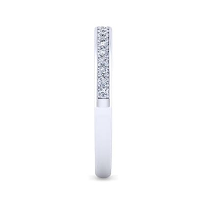 14K White Gold Diamond Matching Wedding Band