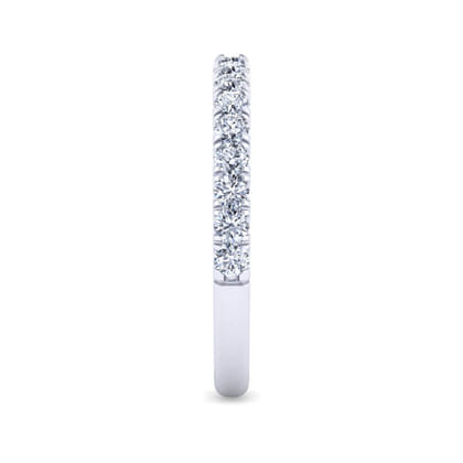 14K White Gold Diamond Matching Wedding Band
