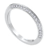 14K White Gold Diamond Matching Wedding Band