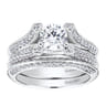 14K White Gold Diamond Matching Wedding Band