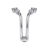 Enhancer Wedding Ring in 14k White Gold with Round Natural Diamond at Gabriel & Co.