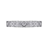 14K White Gold Diamond Stackable Ring - 0.25 ct