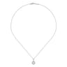 14K White Gold Diamond Star of David Pendant Necklace - 0.16 ct