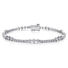 14K White Gold Diamond Tennis Bracelet - 0.5 ct