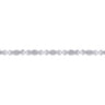 14K White Gold Diamond Tennis Bracelet - 0.14 ct
