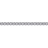 14K White Gold Diamond Tennis Bracelet - 2 ct