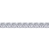 14K White Gold Diamond Tennis Bracelet - 5.44 ct