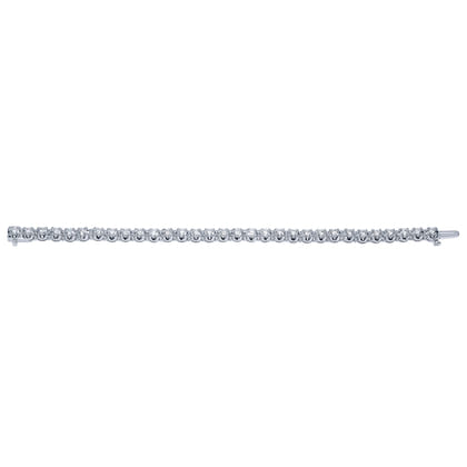 14K White Gold Diamond Tennis Bracelet