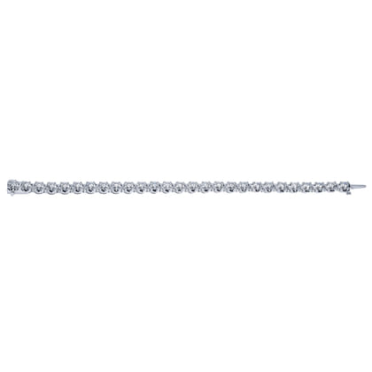 14K White Gold Diamond Tennis Bracelet
