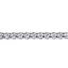14K White Gold Diamond Tennis Bracelet - 7.82 ct