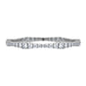 14K White Gold Diamond Tennis Bracelet - 9.2 ct