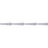 14K White Gold Diamond Tennis Bracelet - 1.9 ct
