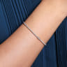 14K White Gold Diamond Tennis Bracelet - 1.3 ct