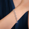 14K White Gold Diamond Tennis Bracelet - 1.9 ct