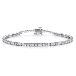 14K White Gold Diamond Tennis Bracelet