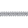 14K White Gold Diamond Tennis Bracelet - 2.5 ct