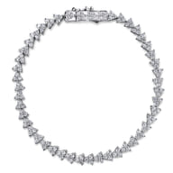 14K White Gold Diamond Tennis Bracelet
