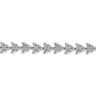 14K White Gold Diamond Tennis Bracelet - 5.05 ct