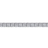 14K White Gold Diamond Tennis Bracelet - 5.18 ct