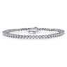 14K White Gold Diamond Tennis Bracelet - 1 ct