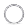 14K White Gold Diamond Wedding Band - 0.35 ct