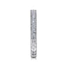 14K White Gold Diamond Wedding Band - 0.35 ct