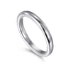 14K White Gold Diamond Wedding Band