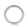 14K White Gold Diamond Wedding Band - 0.25 ct