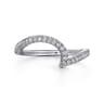 14K White Gold Diamond Wedding Band - 0.23 ct
