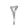 14K White Gold Diamond Wedding Band - 0.23 ct