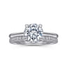 14K White Gold Diamond Wedding Band - 0.23 ct