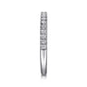 14K White Gold Diamond Wedding Band - 0.25 ct