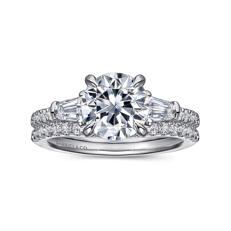 14K White Gold Diamond Wedding Band - 0.23 ct - Shot 4