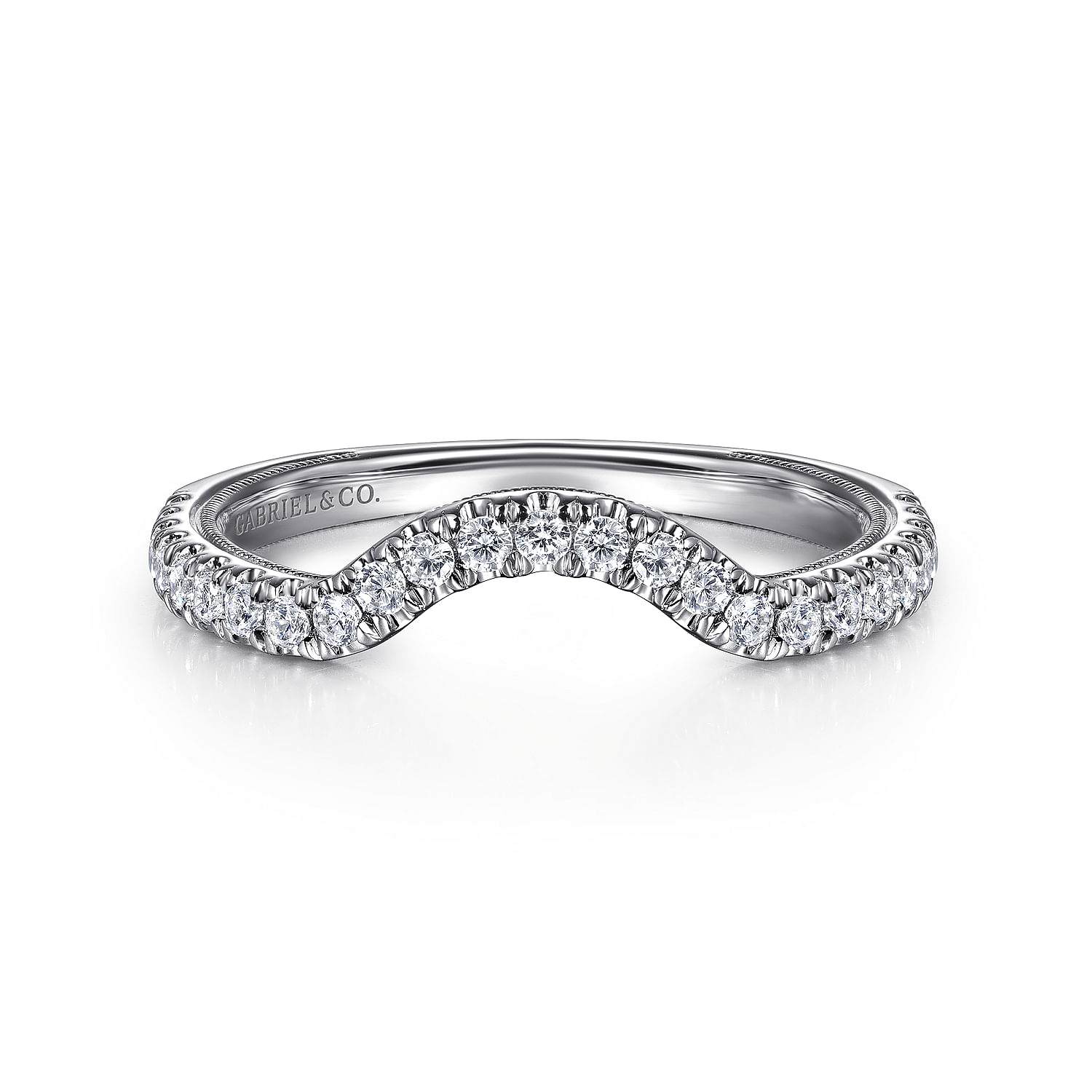 14K White Gold Oval Three Stone Diamond Engagement Ring 14K White Gold Oval Three Stone Diamond Engagement Ring
