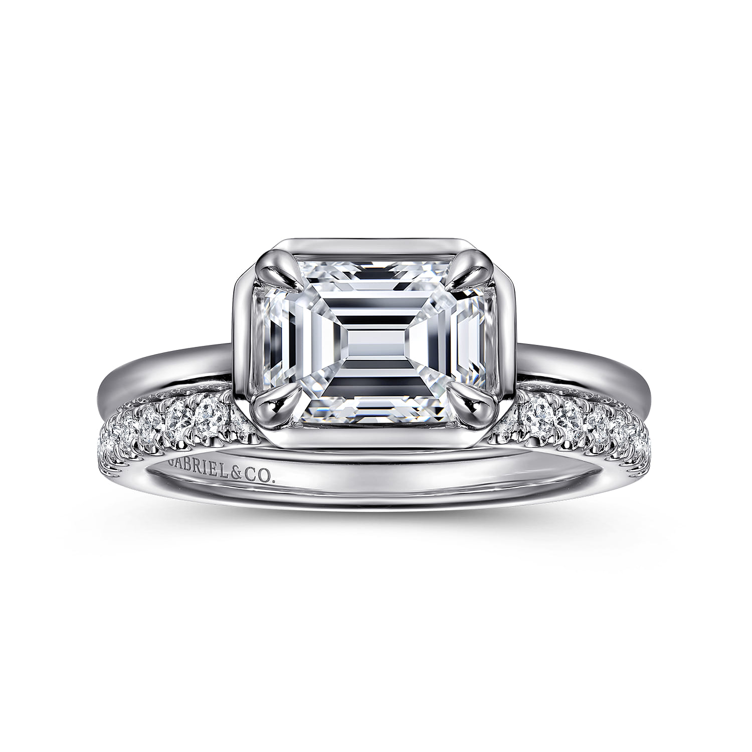 14K White Gold Diamond Wedding Band - 0.25 ct - Shot 4