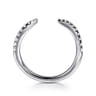 14K White Gold Diamond Wedding Band - 0.18 ct
